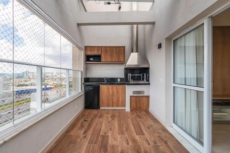 Varanda Sala de apartamento para alugar com 4 quartos, 150m² em Centro, Barueri