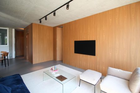 Sala de apartamento à venda com 1 quarto, 70m² em Vila Nova Conceição, São Paulo
