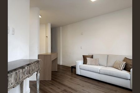 Sala de apartamento à venda com 1 quarto, 43m² em Jardim Paulista, São Paulo
