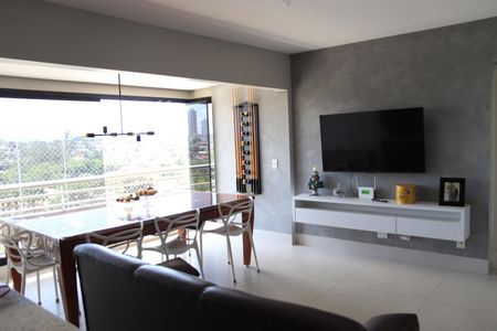 Sala de apartamento para alugar com 3 quartos, 80m² em São Francisco, Goiânia