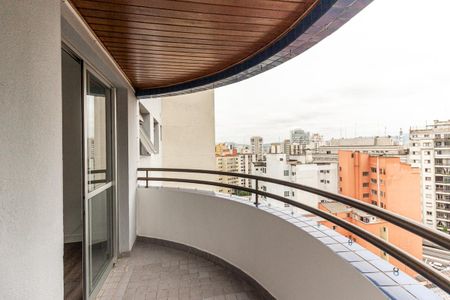 Varanda da Sala de apartamento para alugar com 2 quartos, 48m² em Santa Cecília, São Paulo