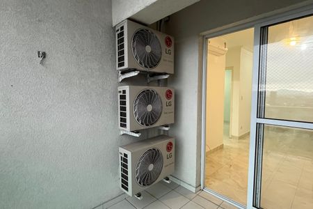 Varanda da Sala de apartamento para alugar com 2 quartos, 60m² em Vila Matias, Santos