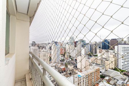 Varanda de apartamento à venda com 2 quartos, 52m² em Consolação, São Paulo