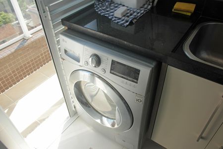 Apartamento para alugar com 69m², 2 quartos e 1 vagaCozinha e Área de Serviço