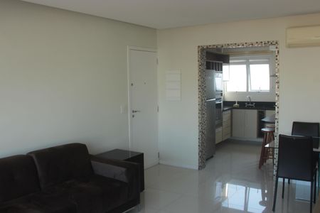 Sala de apartamento para alugar com 2 quartos, 69m² em Gonzaga, Santos