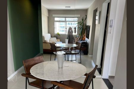 Sala de apartamento à venda com 1 quarto, 49m² em Vila Nova Conceição, São Paulo