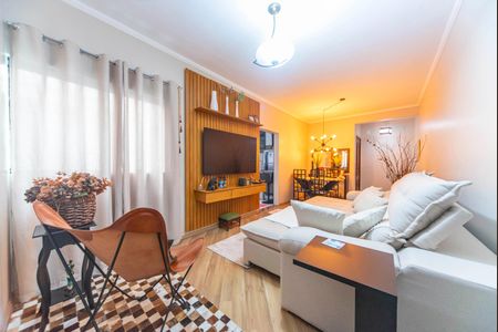 Sala de apartamento à venda com 3 quartos, 95m² em Vila Leopoldina, Santo André