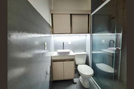 Studio para alugar com 26m², 1 quarto e sem vagaBanheiro social
