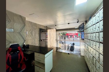 Portaria de kitnet/studio para alugar com 1 quarto, 28m² em Copacabana, Rio de Janeiro