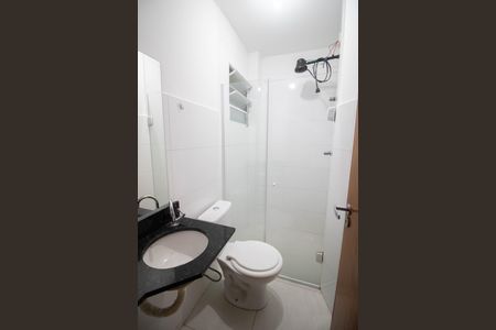 BANHEIRO de apartamento para alugar com 1 quarto, 25m² em Vila Barbosa, São Paulo