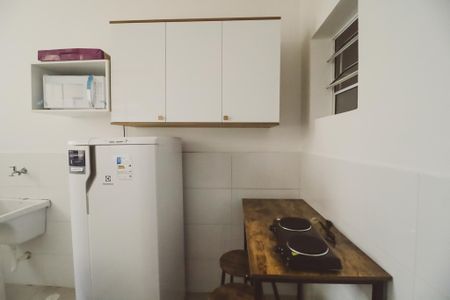 Apartamento para alugar com 25m², 1 quarto e sem vagaCozinha e Área de Serviço