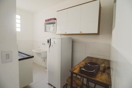 Cozinha e Área de Serviço de apartamento para alugar com 1 quarto, 25m² em Vila Barbosa, São Paulo