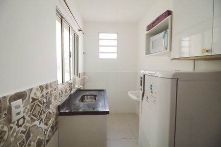 Cozinha e Área de Serviço de apartamento para alugar com 1 quarto, 25m² em Vila Barbosa, São Paulo