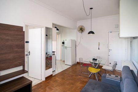 Apartamento à venda com 60m², 1 quarto e sem vagaSala