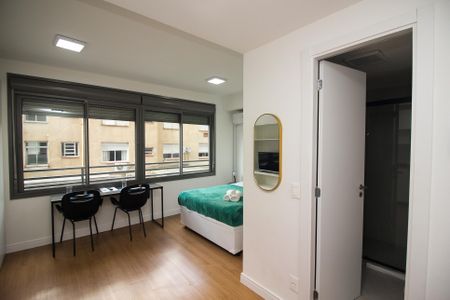 Apartamento para alugar com 27m², 1 quarto e 1 vagaSala/Quarto