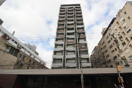 Apartamento para alugar com 27m², 1 quarto e 1 vagaFachada do Prédio