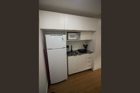 Cozinha de apartamento para alugar com 1 quarto, 27m² em Centro Histórico, Porto Alegre