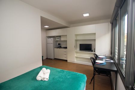 Apartamento para alugar com 27m², 1 quarto e 1 vagaSala/Quarto
