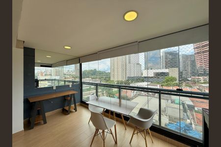 Sacada Integrada  de apartamento para alugar com 1 quarto, 51m² em Chácara Santo Antônio (zona Sul), São Paulo