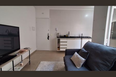 Sala de apartamento à venda com 2 quartos, 50m² em Santa Maria, Santo André