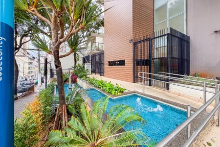 Studio para alugar com 25m², 1 quarto e 1 vaga Studio para alugar com 25m², 1 quarto e 1 vagaFachada