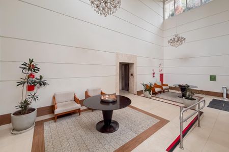 Studio para alugar com 25m², 1 quarto e 1 vaga Studio para alugar com 25m², 1 quarto e 1 vagaHall Social