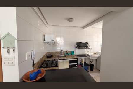 Cozinha de apartamento para alugar com 2 quartos, 57m² em Setor Bueno, Goiânia