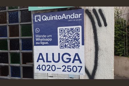 Apartamento para alugar com 35m², 1 quarto e sem vaga Apartamento para alugar com 35m², 1 quarto e sem vagaPlaca