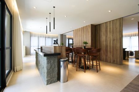 Apartamento para alugar com 54m², 2 quartos e sem vagaÁrea comum - Salão de festas