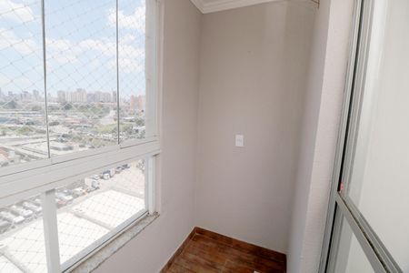 Varanda da Sala de apartamento à venda com 2 quartos, 51m² em Utinga, Santo André