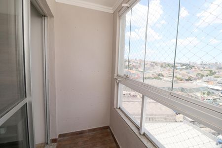 Varanda da Sala de apartamento à venda com 2 quartos, 51m² em Utinga, Santo André