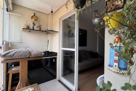 Varanda da Sala de apartamento para alugar com 3 quartos, 73m² em Ponte Grande, Guarulhos