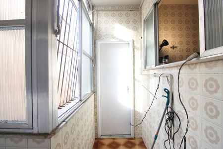 Área de serviço - Quarto/banheiro de apartamento à venda com 2 quartos, 75m² em Pechincha, Rio de Janeiro