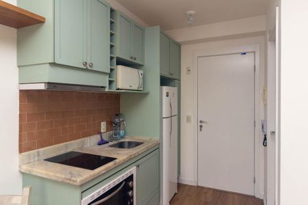 Studio para alugar com 27m², 1 quarto e sem vaga Studio para alugar com 27m², 1 quarto e sem vagaCozinha