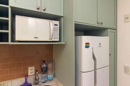 Studio para alugar com 27m², 1 quarto e sem vaga Studio para alugar com 27m², 1 quarto e sem vagaCozinha