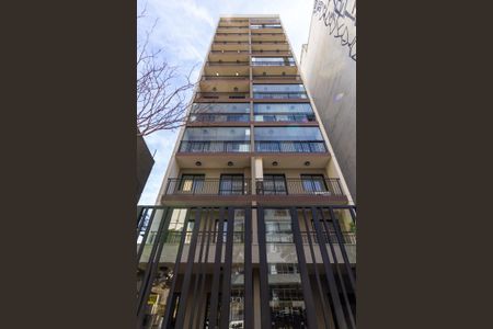 Studio para alugar com 27m², 1 quarto e sem vaga Studio para alugar com 27m², 1 quarto e sem vagaFachada
