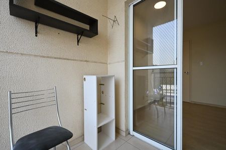 Varanda da Sala de apartamento à venda com 2 quartos, 52m² em Jardim Monte Kemel, São Paulo