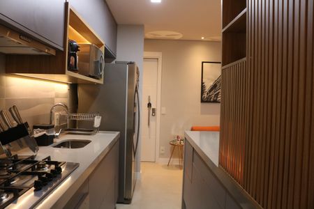 Apartamento para alugar com 70m², 2 quartos e 1 vagaCozinha e Área de Serviço