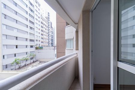 Apartamento para alugar com 30m², 1 quarto e 1 vaga Apartamento para alugar com 30m², 1 quarto e 1 vagaVaranda