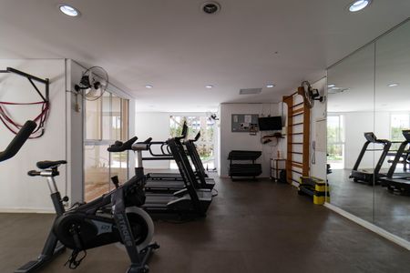 Apartamento para alugar com 30m², 1 quarto e 1 vaga Apartamento para alugar com 30m², 1 quarto e 1 vagaAcademia