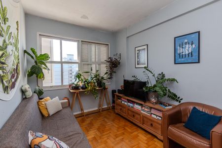 Sala de apartamento para alugar com 1 quarto, 56m² em Centro Histórico, Porto Alegre