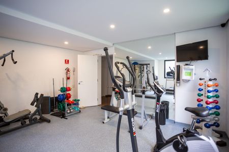 Apartamento à venda com 52m², 2 quartos e 1 vaga Apartamento à venda com 52m², 2 quartos e 1 vagaÁrea comum - Academia
