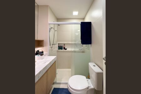 Apartamento à venda com 95m², 2 quartos e 2 vagasBanheiro da Suíte 2