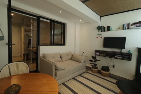 Studio à venda com 30m², 1 quarto e sem vagaSala