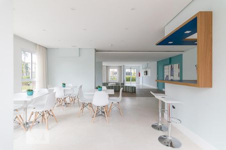 Apartamento para alugar com 42m², 1 quarto e 1 vaga Apartamento para alugar com 42m², 1 quarto e 1 vagaÁrea comum - Salão de festas