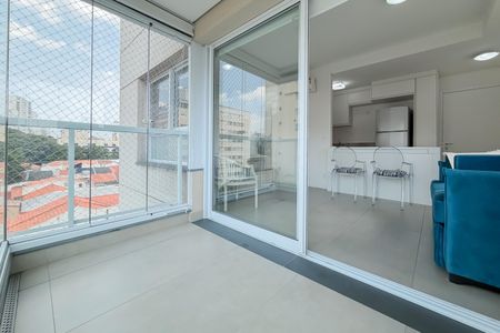 Varanda de apartamento à venda com 1 quarto, 35m² em Vila Mariana, São Paulo