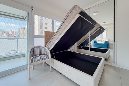 Apartamento para alugar com 35m², 1 quarto e 1 vagaSala/Quarto