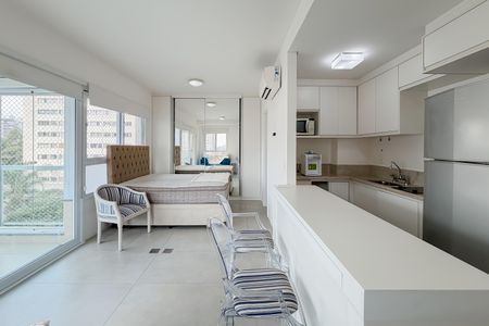 Apartamento para alugar com 35m², 1 quarto e 1 vagaSala/Quarto