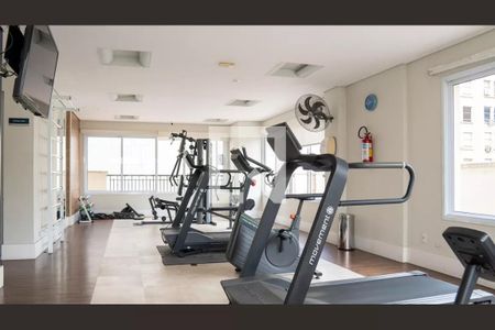 Apartamento para alugar com 41m², 1 quarto e 1 vaga Apartamento para alugar com 41m², 1 quarto e 1 vagaAcademia