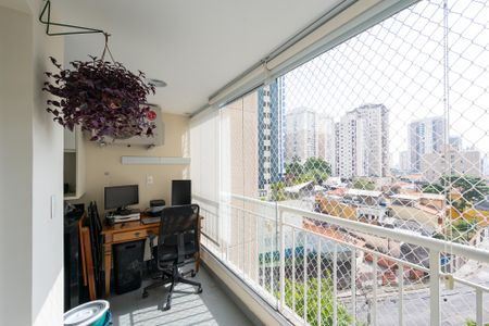 Varanda de apartamento à venda com 2 quartos, 58m² em Vila Monte Alegre, São Paulo